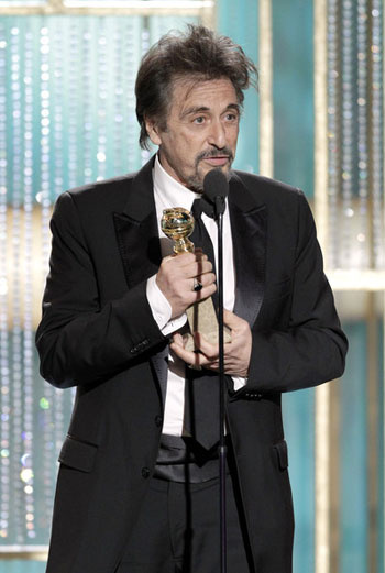 Лучший актер мини-сериала или фильма на – Аль Пачино (Al Pacino) за работу «Вы не знаете Джека». Лучший актер мини-сериала или фильма на – Аль Пачино (Al Pacino) за работу «Вы не знаете Джека».