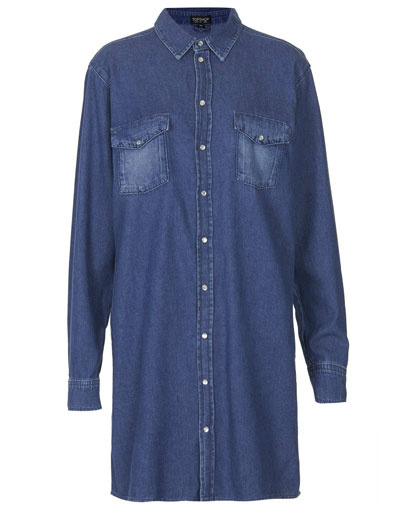 Платье-рубашка Topshop Платье-рубашка Topshop