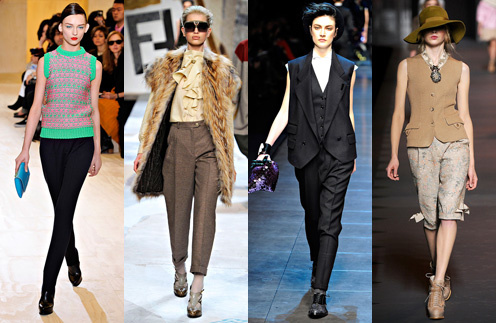 Этой осенью стоит обратить внимание на жилеты из коллекций Jil Sander, Fendi, Dolce & Gabbana и Christian Dior Этой осенью стоит обратить внимание на жилеты из коллекций Jil Sander, Fendi, Dolce & Gabbana и Christian Dior