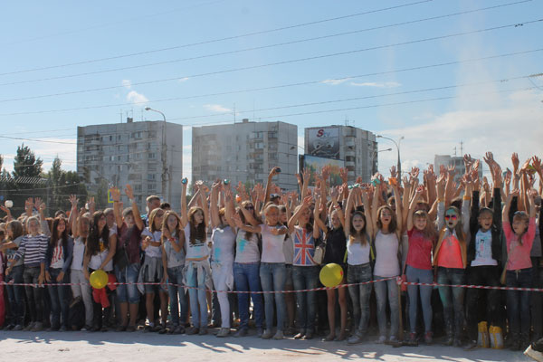 фестиваль красок в Самаре 2014 фестиваль красок в Самаре 2014