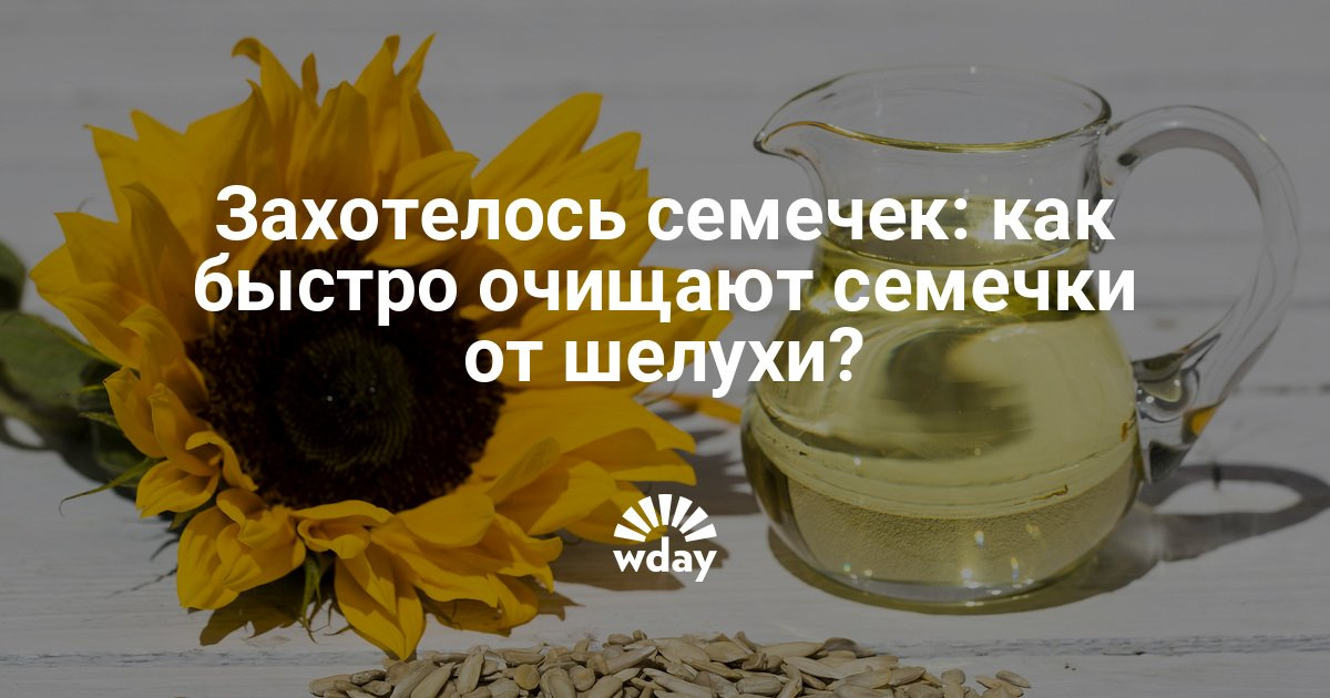 Как очистить семечки от шелухи в домашних условиях Как очистить семечки от шелухи в домашних условиях
