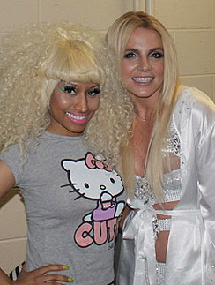 Ники Минаж и Бритни Спирс. Ники Минаж (Nicki Minaj) Бритни Спирс (Britney Spears)