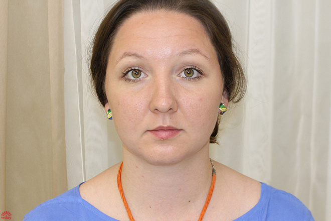 Анна Давыдова, макияж до и после Анна Давыдова, макияж до и после, фото