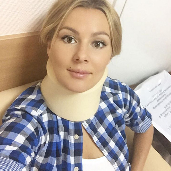 Мария Кожевникова травмировала шею Мария Кожевникова травмировала шею