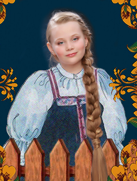 Ульяна Семенова, «Уральская краса – русская коса» Ульяна Семенова, «Уральская краса – русская коса», фото