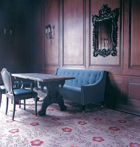 Ковер Tudor Rose, Rug Company. Ковер Tudor Rose, Rug Company.