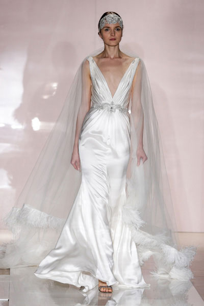 Свадебное платье Reem Acra осень-2014 Свадебное платье Reem Acra осень-2014