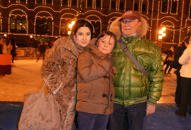 Каток в ГУМе Каток в ГУМе фото