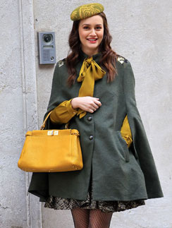 Лейтон Мистер (Leighton Meester), фото со съемок сериала "Сплетница". Лейтон Мистер (Leighton Meester), фото со съемок сериала "Сплетница"