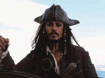 Джонни Депп (Johnny Depp) в образе Джека Воробья Джонни Депп (Johnny Depp) в образе Джека Воробья