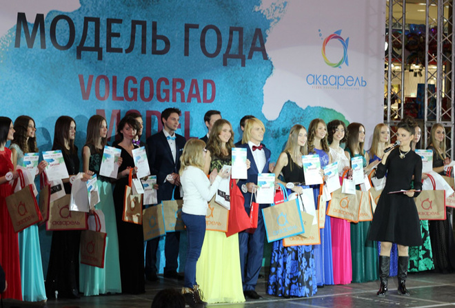 Финал конкурса «Модель года-2016» в ТРЦ «Акварель» Фото моделей, агентство V.G.models