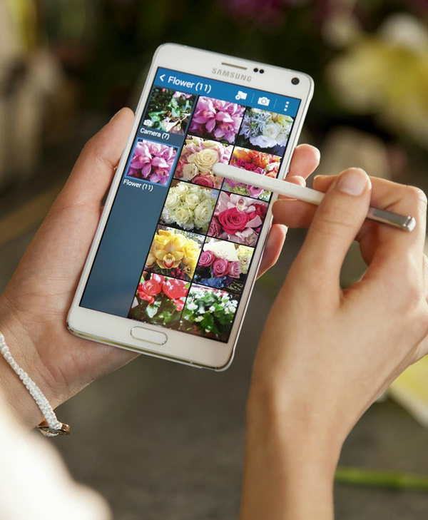 Samsung представил смартфон Galaxy Note 4