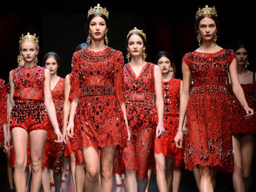 Неделя моды в Милане: Dolce & Gabbana осень -зима 2013/14 Неделя моды в Милане: Dolce & Gabbana осень -зима 2013/14