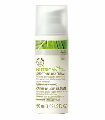 The Body Shop, Nutriganics Smoothing Day Cream The Body Shop, Nutriganics Smoothing Day Cream