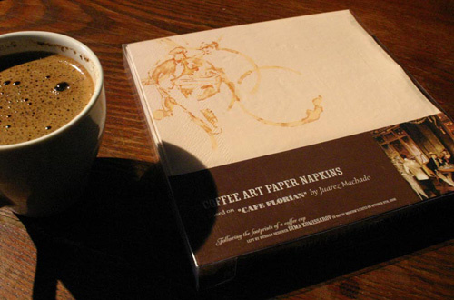 Салфетки Coffee, дизайн: Дмитрий Комиссаров Салфетки Coffee, дизайн: Дмитрий Комиссаров