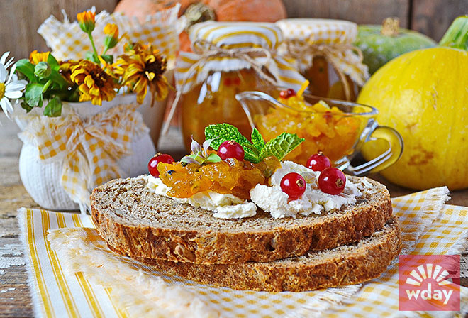 Конфитюр из тыквы с кумкватом, тимьяном и розовым перцем джем, рецепт
