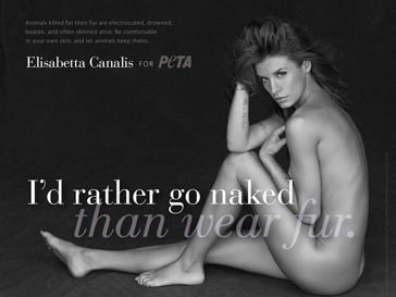 Элизабетта Каналис (Elisabetta Canalis) призывает отказаться от меха Элизабетта Каналис (Elisabetta Canalis) призывает отказаться от меха