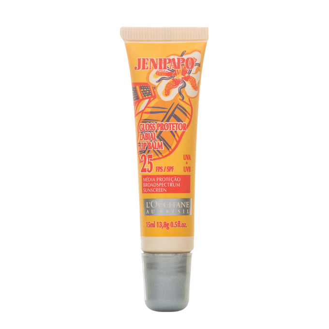 Бальзам для губ Jenipapo SPF 25, L’Occitane, с экстрактом бразильского растения женипапу увлажняет, смягчает губы и придает им легкий блеск.