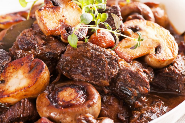 Мясо с грибами рецепт Мясо с грибами рецепт