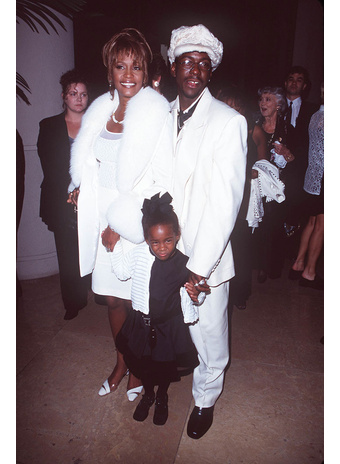 Бобби Кристина с родителями 