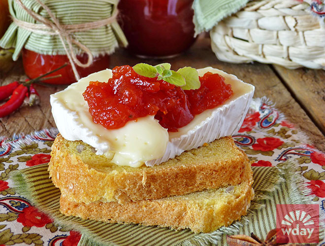Пикантное повидло Marmellata di peperoncino Заготовки на зиму рецепты. Фото