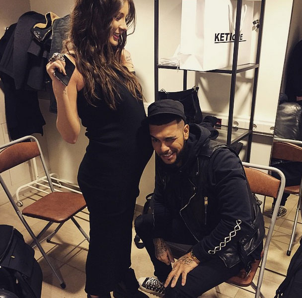 Кэти Топурия и Тимати