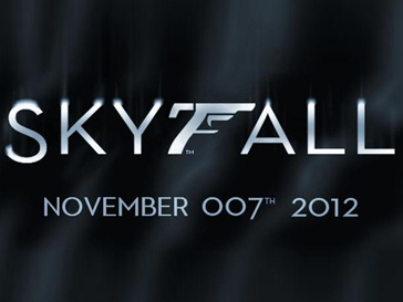 Постер нового фильма о Джеймсе Бонде Skyfall Постер нового фильма о Джеймсе Бонде Skyfall