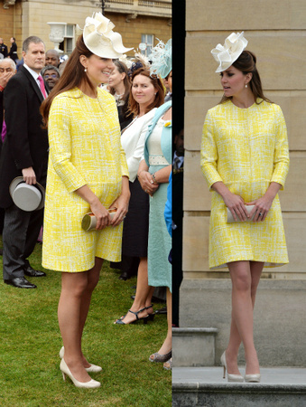 Кейт Миддлтон в пальто Emilia Wickstead