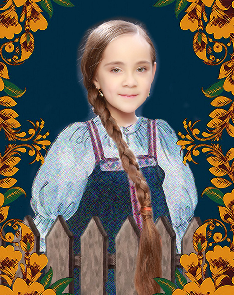 Арина Якименко, «Уральская краса – русская коса» Арина Якименко, «Уральская краса – русская коса», фото