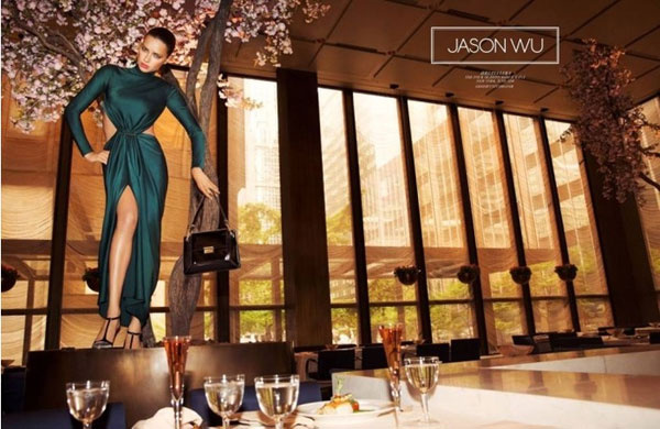Адриана Лима в кампании Jason Wu осень-зима 2014 Адриана Лима в кампании Jason Wu осень-зима 2014