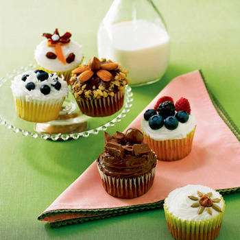 Миндальные cupcakes Миндальные cupcakes