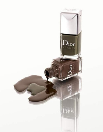 Лаки для ногтей из коллекции "Золотые джунгли" от Dior, сезон осень-2012