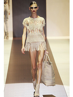 Показ Gucci весна-лето 2011. Gucci