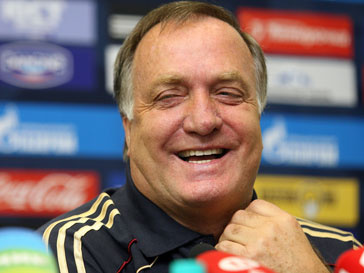 Тренер российской сборной Дик Адвокат доволен игрой с ирландцами Dick Advocaat, Дик Адвокат, российская сборная по футболу, Евро-2012