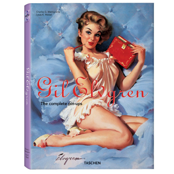Альбом иллюстраций классика стиля Pin-Up Джила Элвгрина, Taschen, www.taschen.com. Альбом иллюстраций классика стиля Pin-Up Джила Элвгрина, Taschen, www.taschen.com.
