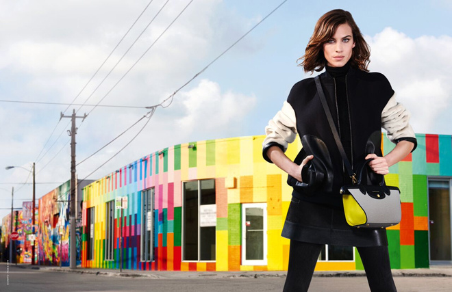 Алекса Чанг в кампании Longchamp осень-зима 2015 Алекса Чанг в кампании Longchamp осень-зима 2015