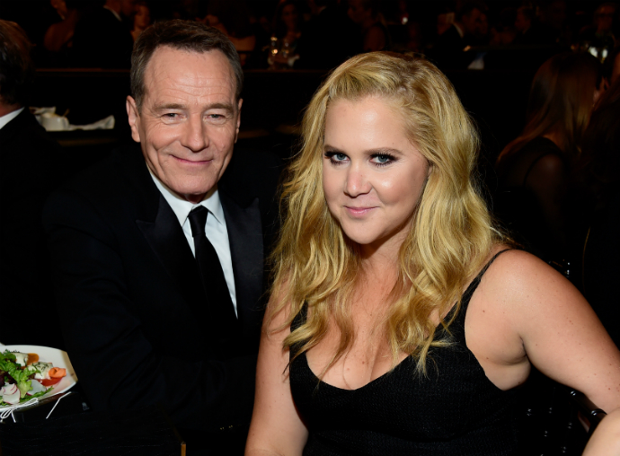 Эми Шумер и Брайан Крэнстон