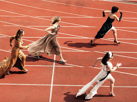 Ночной забег ELLE Run в World Class Ночной забег ELLE Run в World Class