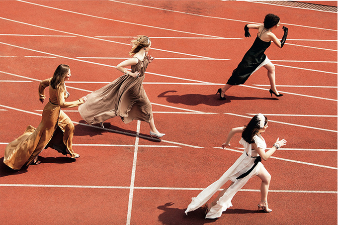 Ночной забег ELLE Run в World Class Ночной забег ELLE Run в World Class
