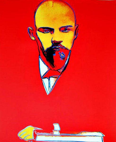 Энди Уорхол'Красный Ленин