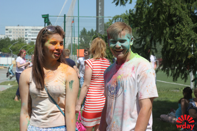 фестиваль красок