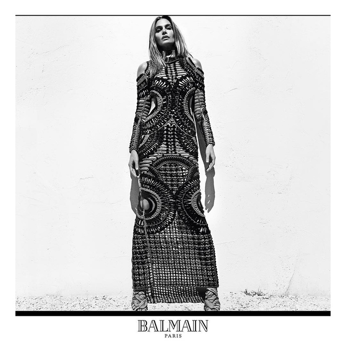 Рекламная кампания Balmain