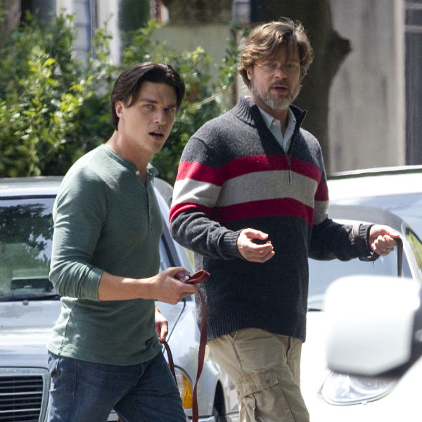 Брэд Питт на съемках фильма Big Short Брэд Питт на съемках фильма Big Short