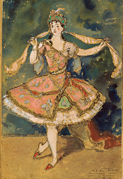 Александр Бенуа
«Армида». Эскиз костюма к балету «Павильон Армиды». 1907. Александр Бенуа
«Армида». Эскиз костюма к балету «Павильон Армиды». 1907.