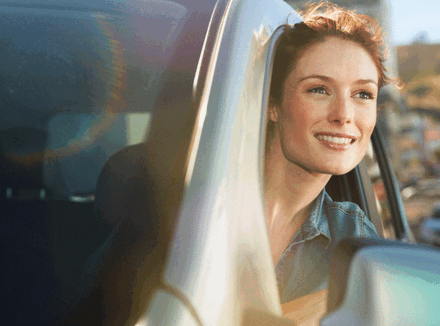 Driving Mode: средство от рассеянности Женщина за рулем