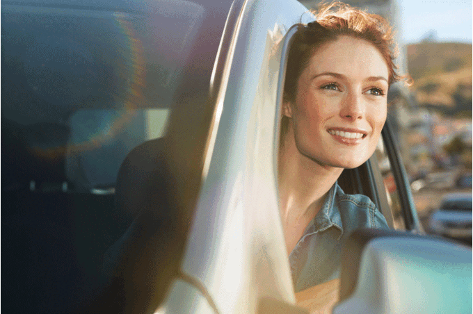 Driving Mode: средство от рассеянности Женщина за рулем