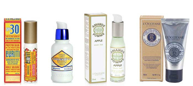 1. Солнезащитный Флюид Do Brasil SPF 30. Защищает от UVA\UVB-лучей в компактной упаковке, которое Вы сможете применять каждый раз, когда Вашей коже необходима защита от солнца. Ультра-легкая текстура с матирующим эффектом подходит для лица и нежной кожи вокруг глаз. 2. Осветляющий Флюид Иммортель SPF40. Осветляющий Флюид интенсивно защищает от воздействия солнечных лучей, уменьшает уже имеющиеся пигментные пятна и предотвращает их появление, успокаивает и омолаживает кожу. Цвет лица становится более светлым, ровным, а кожа сияет здоровьем и красотой. 3. Бархатный Флюид Миндаль-Яблоко. Флюид улучшает состояние кожи и обеспечивает эффективную защиту от появления первых признаков старения кожи. Миндальные протеины повышают упругость кожи и разглаживают мелкие морщинки, экстракт яблока выравнивает текстуру кожи, органический уксус сужает поры. 4. Ультра-Увлажняющий Флюид Карите SPF20. Легкая текстура буквально тает на коже и легко впитывается. Натуральная защита масла карите в сочетании с солнцезащитными фильтрами обеспечивают увлажнение, питание и защищают от воздействия солнечных лучей. Идеальное средство для сухой и чувствительной кожи. 1. Солнезащитный Флюид Do Brasil SPF 30. Защищает от UVA\UVB-лучей в компактной упаковке, которое Вы сможете применять каждый раз, когда Вашей коже необходима защита от солнца. Ультра-легкая текстура с матирующим эффектом подходит для лица и нежной кожи вокруг глаз. 2. Осветляющий Флюид Иммортель SPF40. Осветляющий Флюид интенсивно защищает от воздействия солнечных лучей, уменьшает уже имеющиеся пигментные пятна и предотвращает их появление, успокаивает и омолаживает кожу. Цвет лица становится более светлым, ровным, а кожа сияет здоровьем и красотой. 3. Бархатный Флюид Миндаль-Яблоко. Флюид улучшает состояние кожи и обеспечивает эффективную защиту от появления первых признаков старения кожи. Миндальные протеины повышают упругость кожи и разглаживают мелкие морщинки, экстракт яблока выравнивает текстуру кожи, органический уксус сужает поры. 4. Ультра-Увлажняющий Флюид Карите SPF20. Легкая текстура буквально тает на коже и легко впитывается. Натуральная защита масла карите в сочетании с солнцезащитными фильтрами обеспечивают увлажнение, питание и защищают от воздействия солнечных лучей. Идеальное средство для сухой и чувствительной кожи.