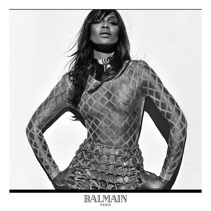 Рекламная кампания Balmain
