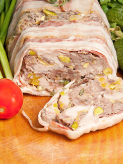 Террин из свинины и курицы. Террин из свинины и курицы