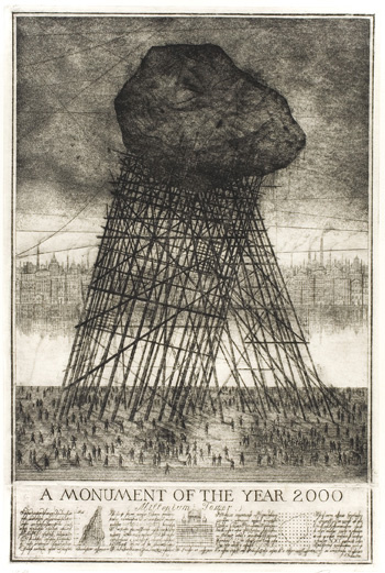 И.Уткин, «Монумент 2000 года», 1997 год. И.Уткин, «Монумент 2000 года», 1997 год.